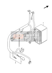 3381019K00, Cableado, Motor De Arranque, Suzuki, 0